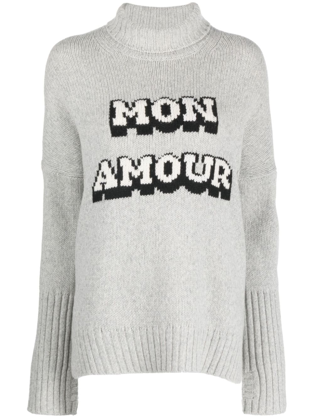 Zadig&Voltaire Alma We Mon Amour wool jumper - Grey von Zadig&Voltaire