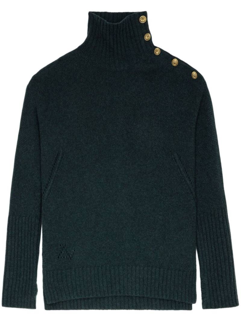 Zadig&Voltaire Alma jumper - Green von Zadig&Voltaire