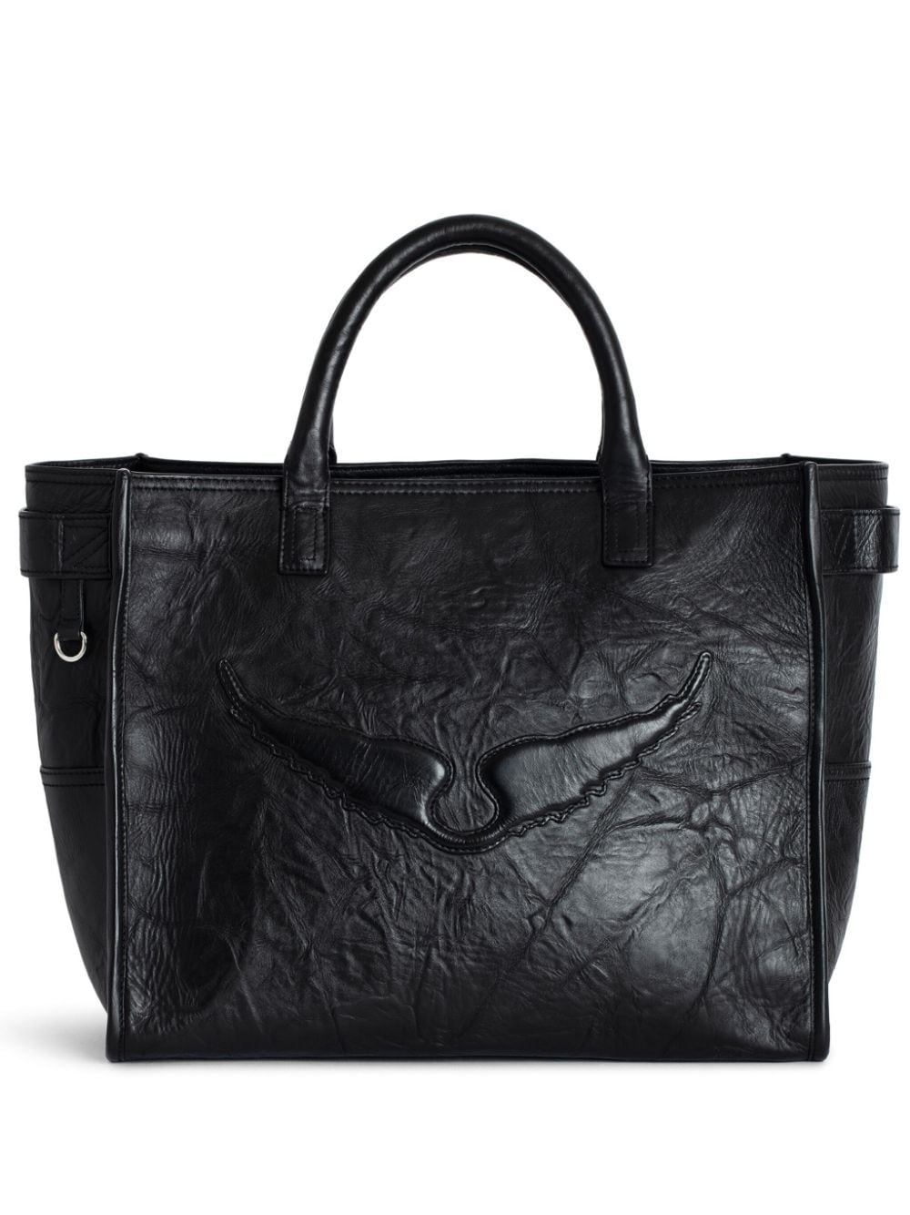 Zadig&Voltaire Angel Wings tote bag - Black von Zadig&Voltaire