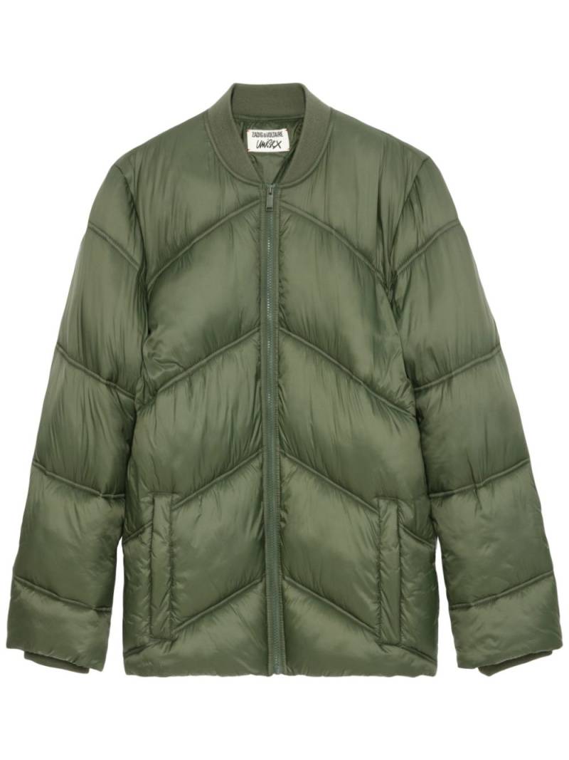 Zadig&Voltaire Bony puffer jacket - Green von Zadig&Voltaire