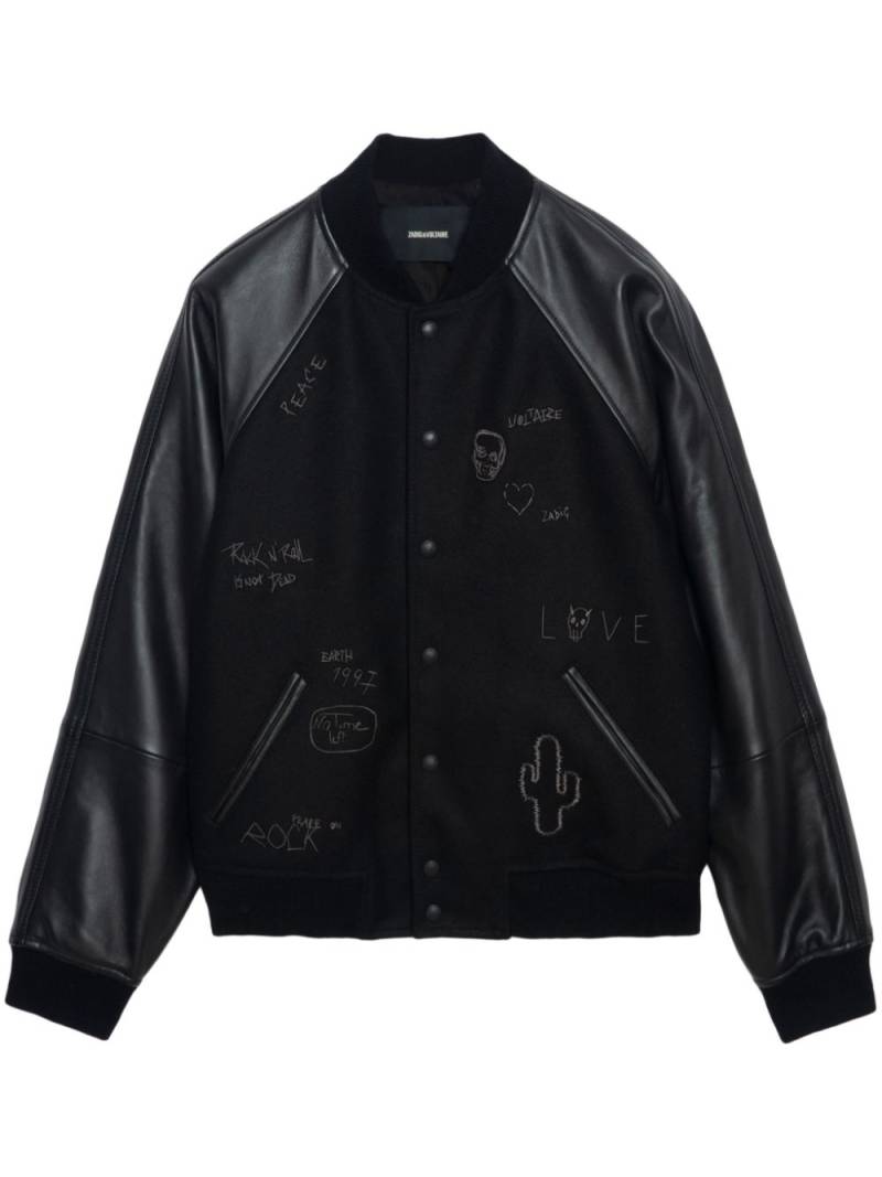 Zadig&Voltaire Boris jacket - Black von Zadig&Voltaire