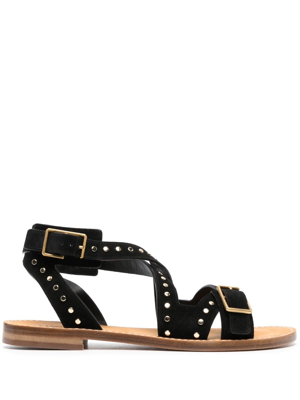 Zadig&Voltaire Cecilia Caprese stud-embellished sandals - Black von Zadig&Voltaire