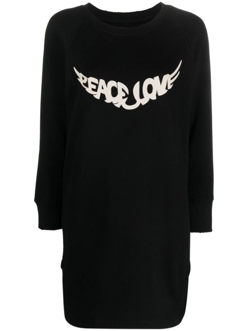 Zadig&Voltaire Diaz Peace & Love - Black von Zadig&Voltaire