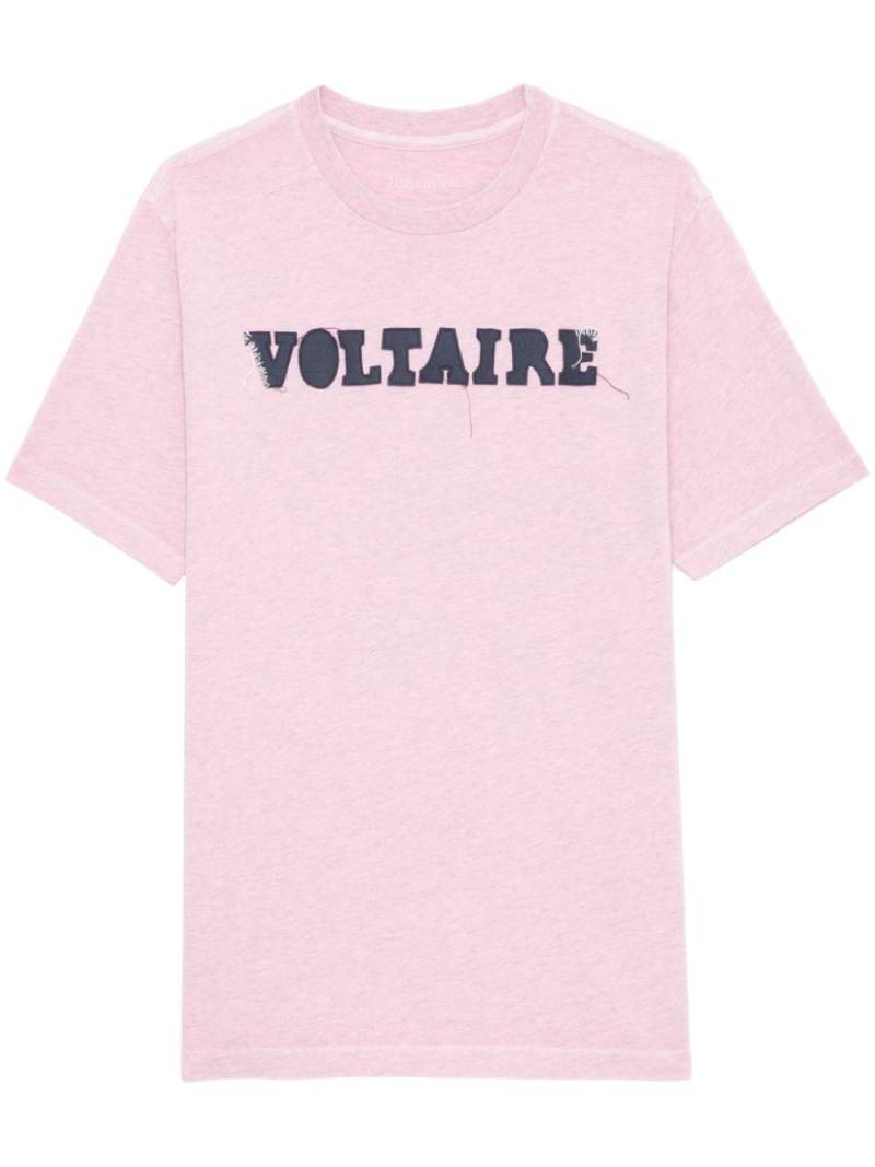 Zadig&Voltaire Edwin T-shirt - Pink von Zadig&Voltaire