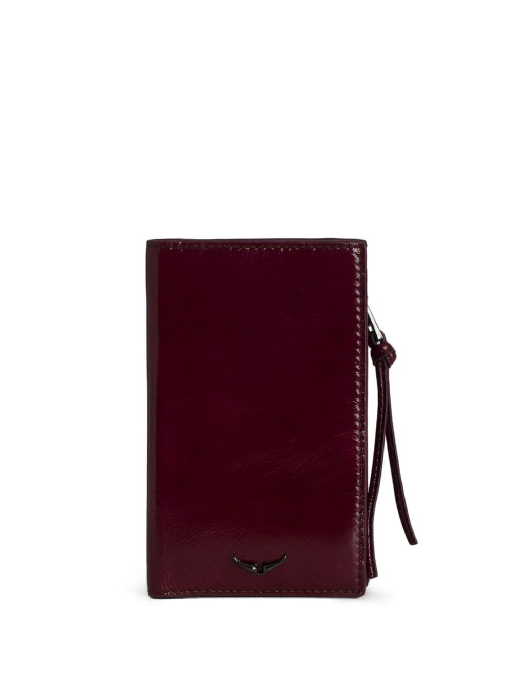 Zadig&Voltaire Eternal compact card holder - Red von Zadig&Voltaire