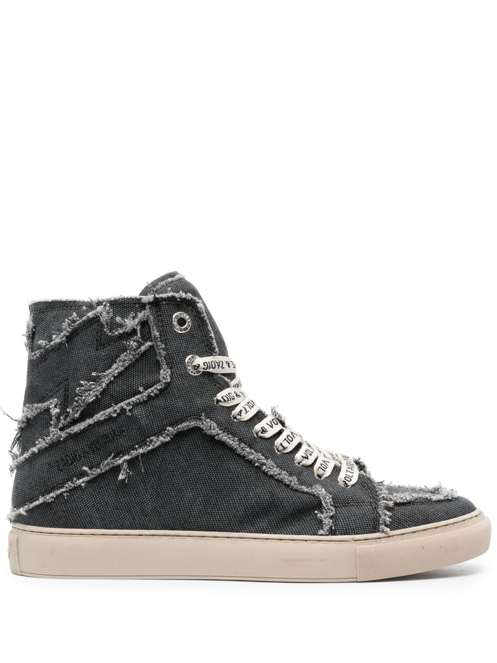 Zadig&Voltaire Flash hi-top sneakers - Black von Zadig&Voltaire