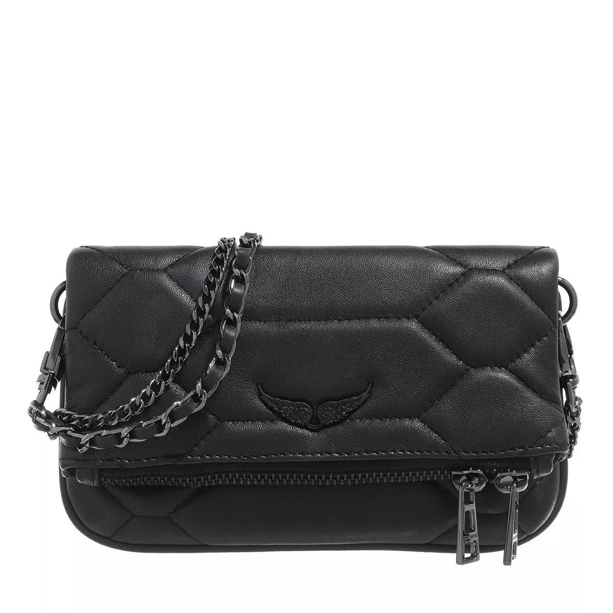 Zadig & Voltaire Handtasche - Rock Nano Extra Large - Gr. unisize - in Schwarz - für Damen von Zadig & Voltaire