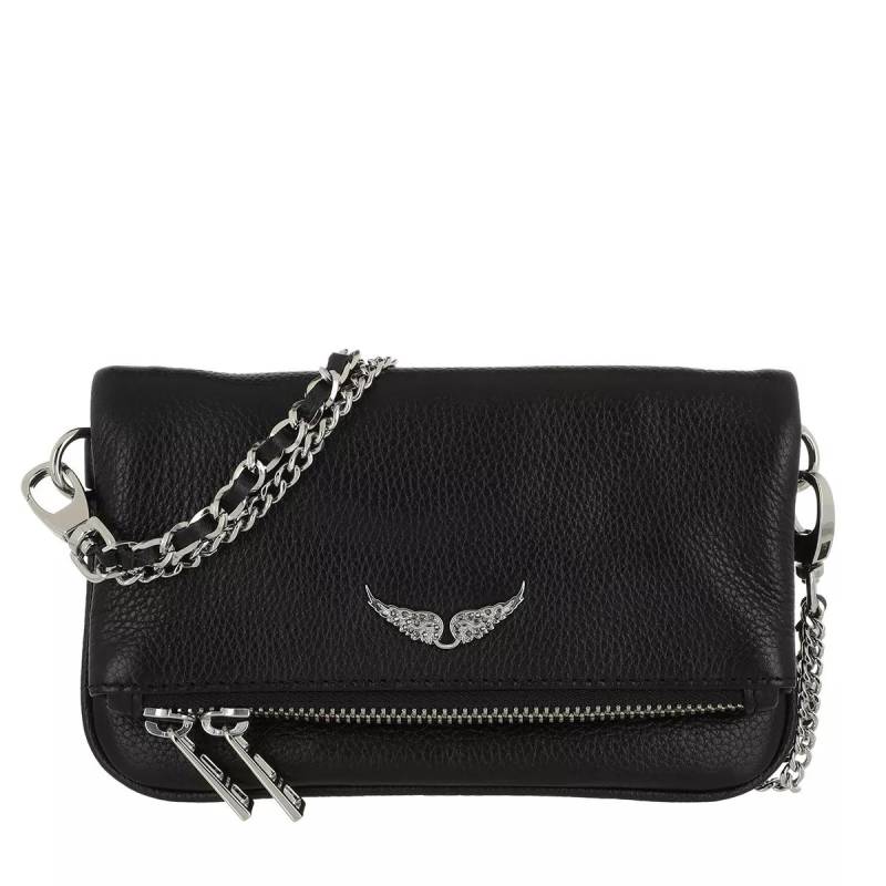 Zadig & Voltaire Handtasche - Rock Nano Grained Leather - Gr. unisize - in Schwarz - für Damen von Zadig & Voltaire