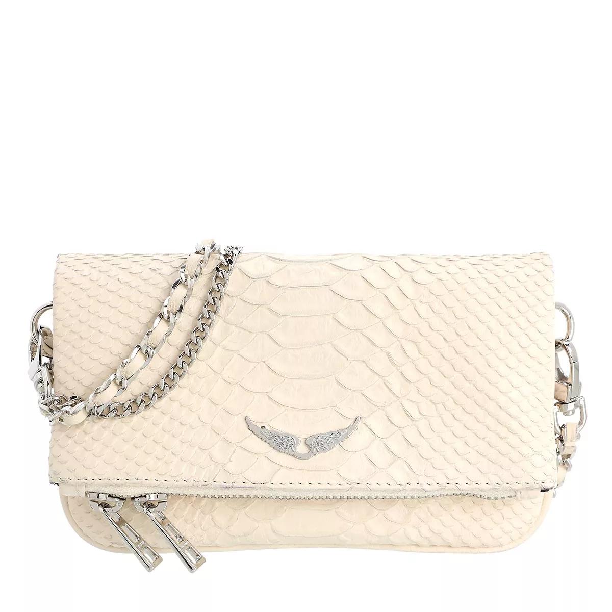 Zadig & Voltaire Handtasche - Rock Nano Savage - Gr. unisize - in Creme - für Damen von Zadig & Voltaire