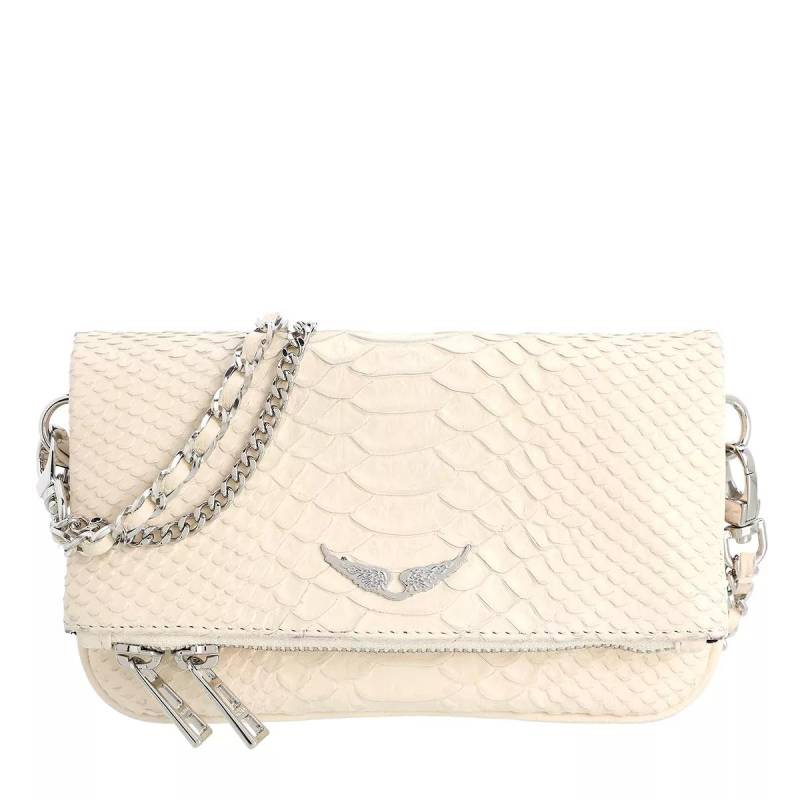 Zadig & Voltaire Handtasche - Rock Nano Savage - Gr. unisize - in Creme - für Damen von Zadig & Voltaire