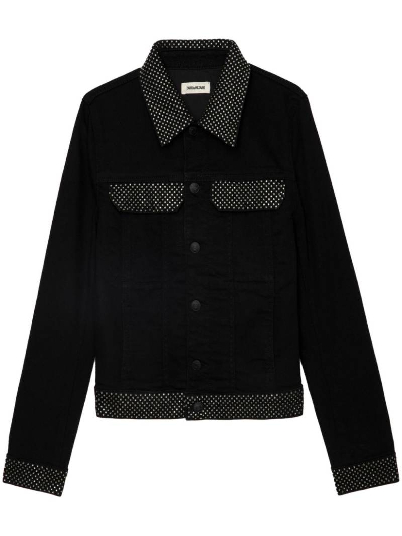 Zadig&Voltaire Kioky denim jacket - Black von Zadig&Voltaire