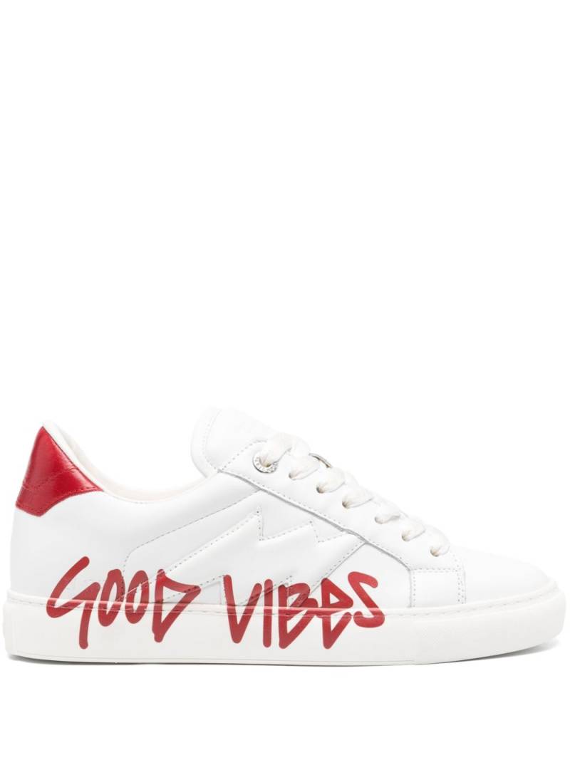 Zadig&Voltaire La Flash sneakers - White von Zadig&Voltaire