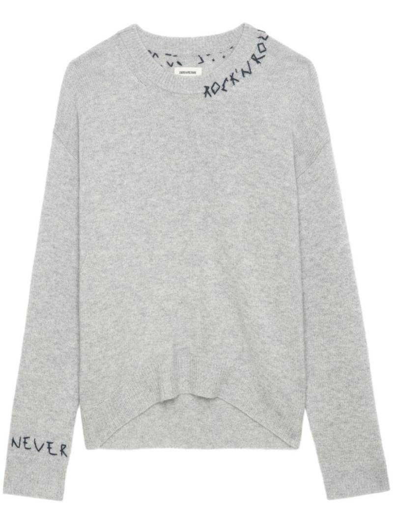 Zadig&Voltaire Markus sweater - Grey von Zadig&Voltaire