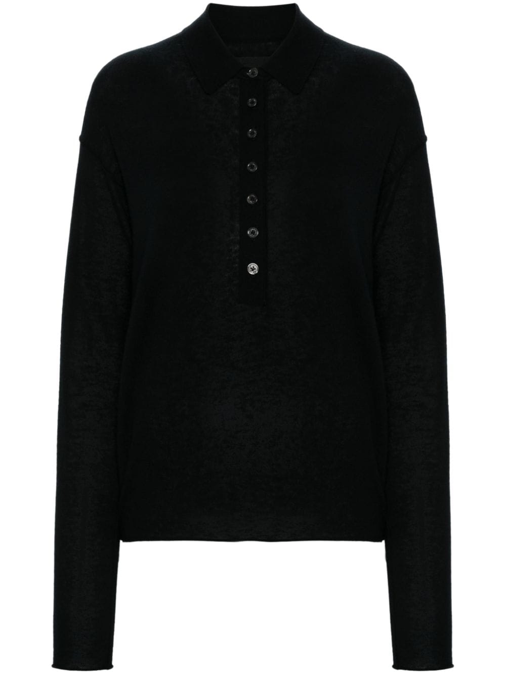 Zadig&Voltaire Marly cashmere knitted top - Black von Zadig&Voltaire