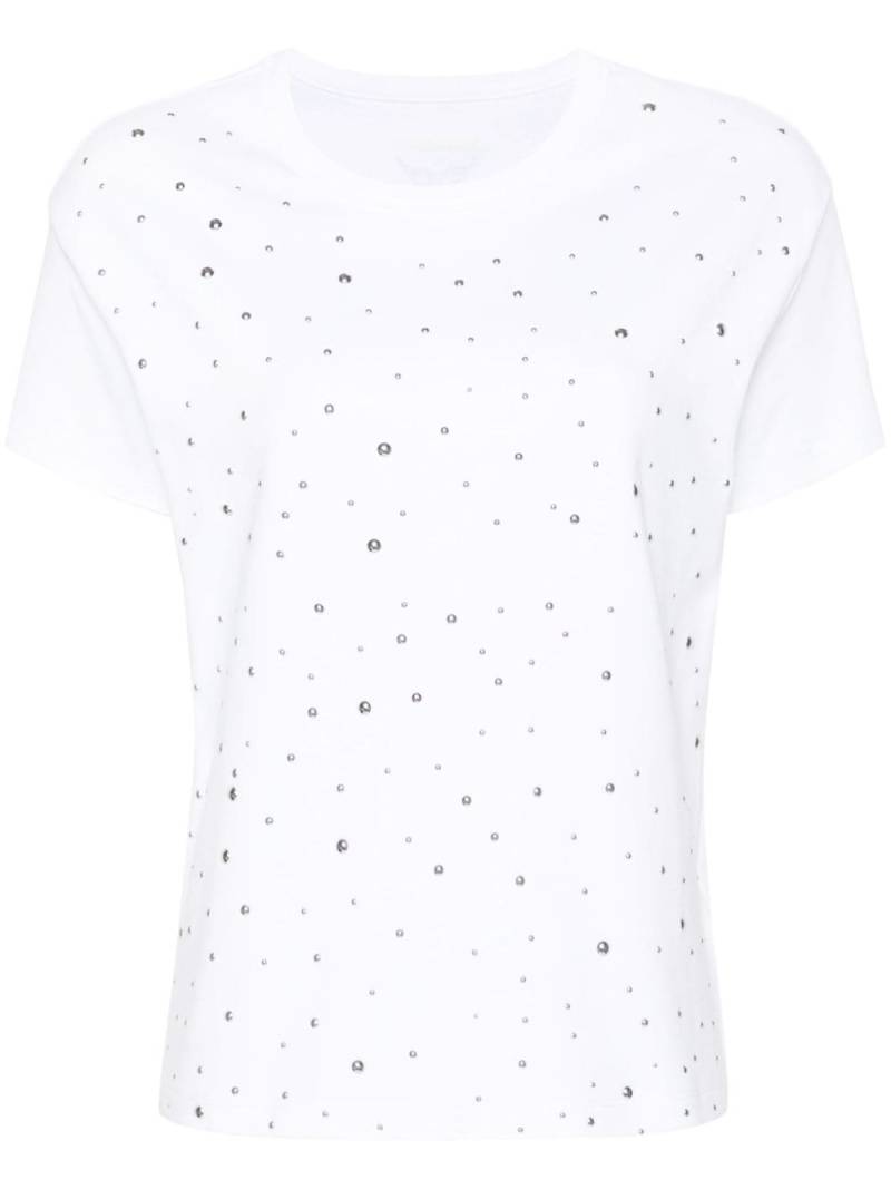 Zadig&Voltaire Marta studded T-shirt - White von Zadig&Voltaire