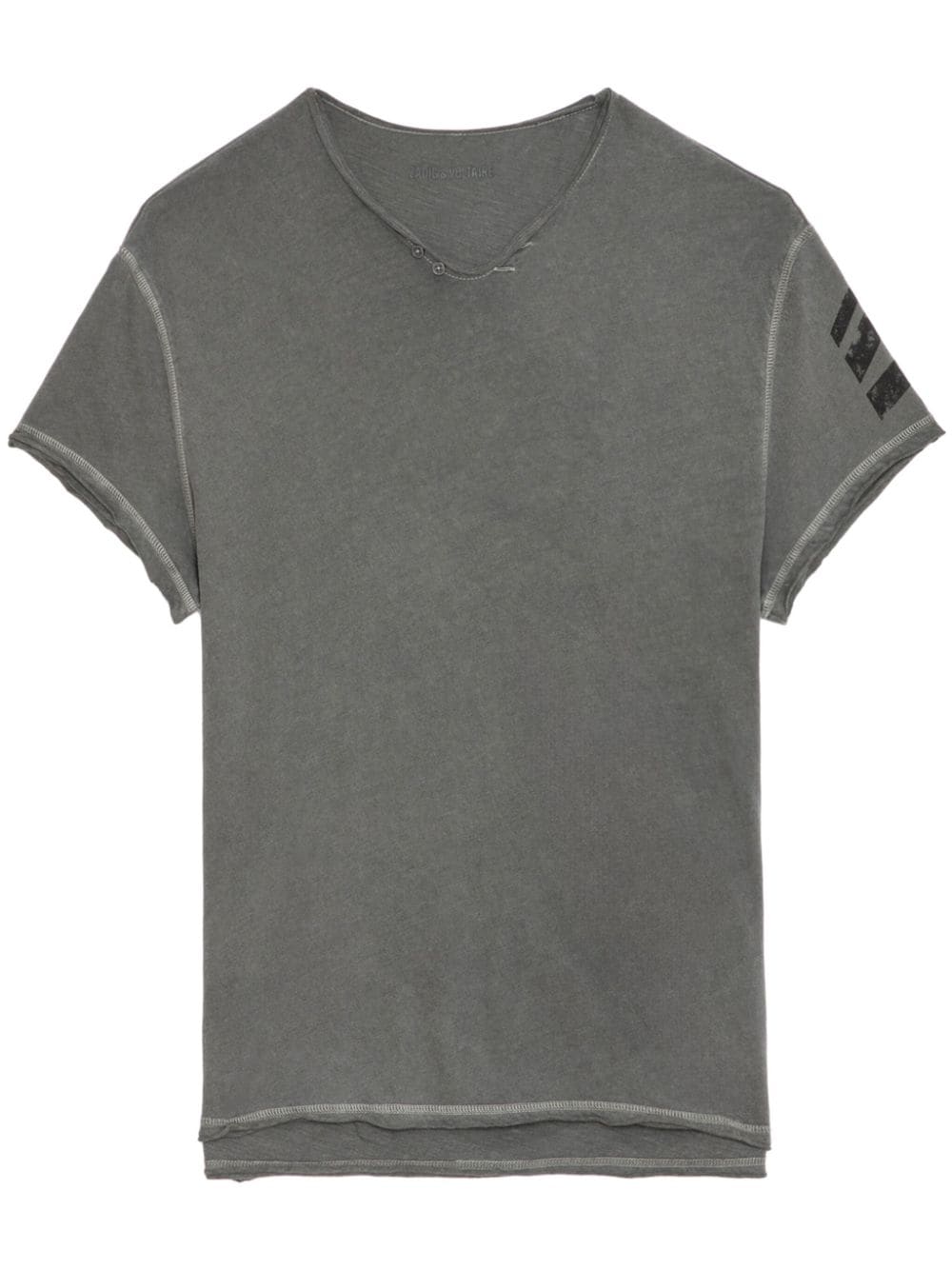 Zadig&Voltaire Monasti cotton t-shirt - Grey