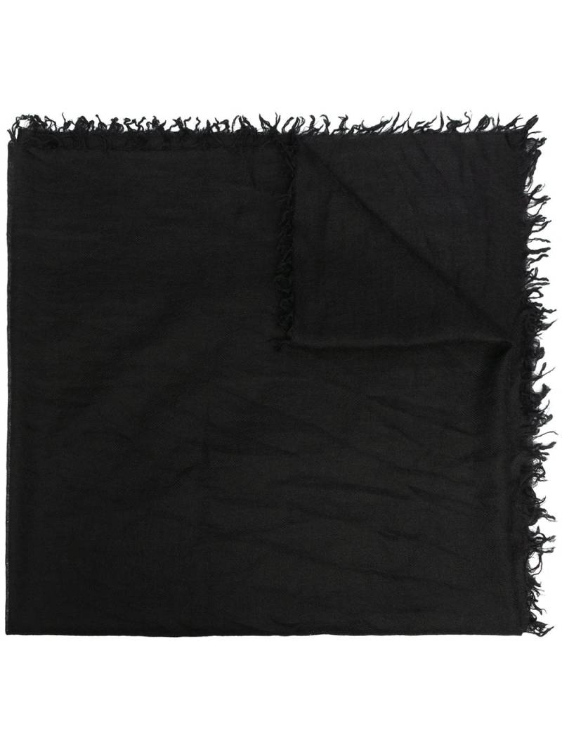 Zadig&Voltaire Nuage fringed cashmere scarf - Black von Zadig&Voltaire