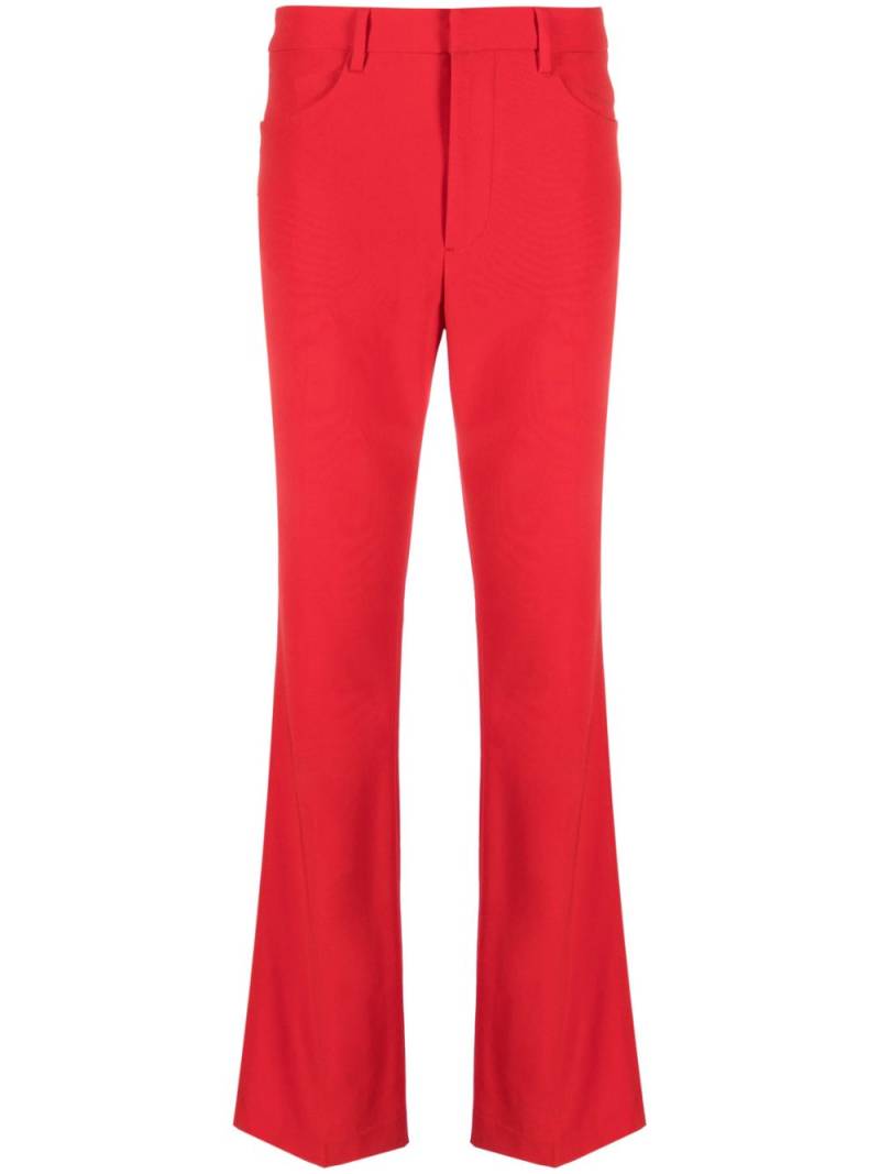 Zadig&Voltaire Pistol straight-leg trousers - Red von Zadig&Voltaire