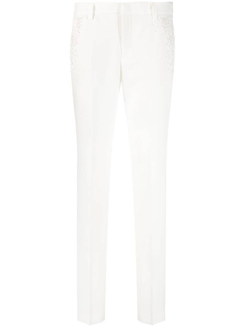 Zadig&Voltaire Prune rhinestones-studded trousers - White von Zadig&Voltaire