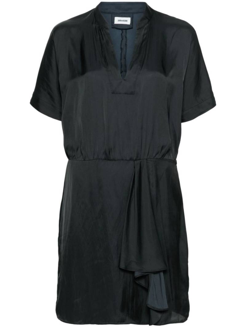 Zadig&Voltaire Raito satin mini dress - Black von Zadig&Voltaire