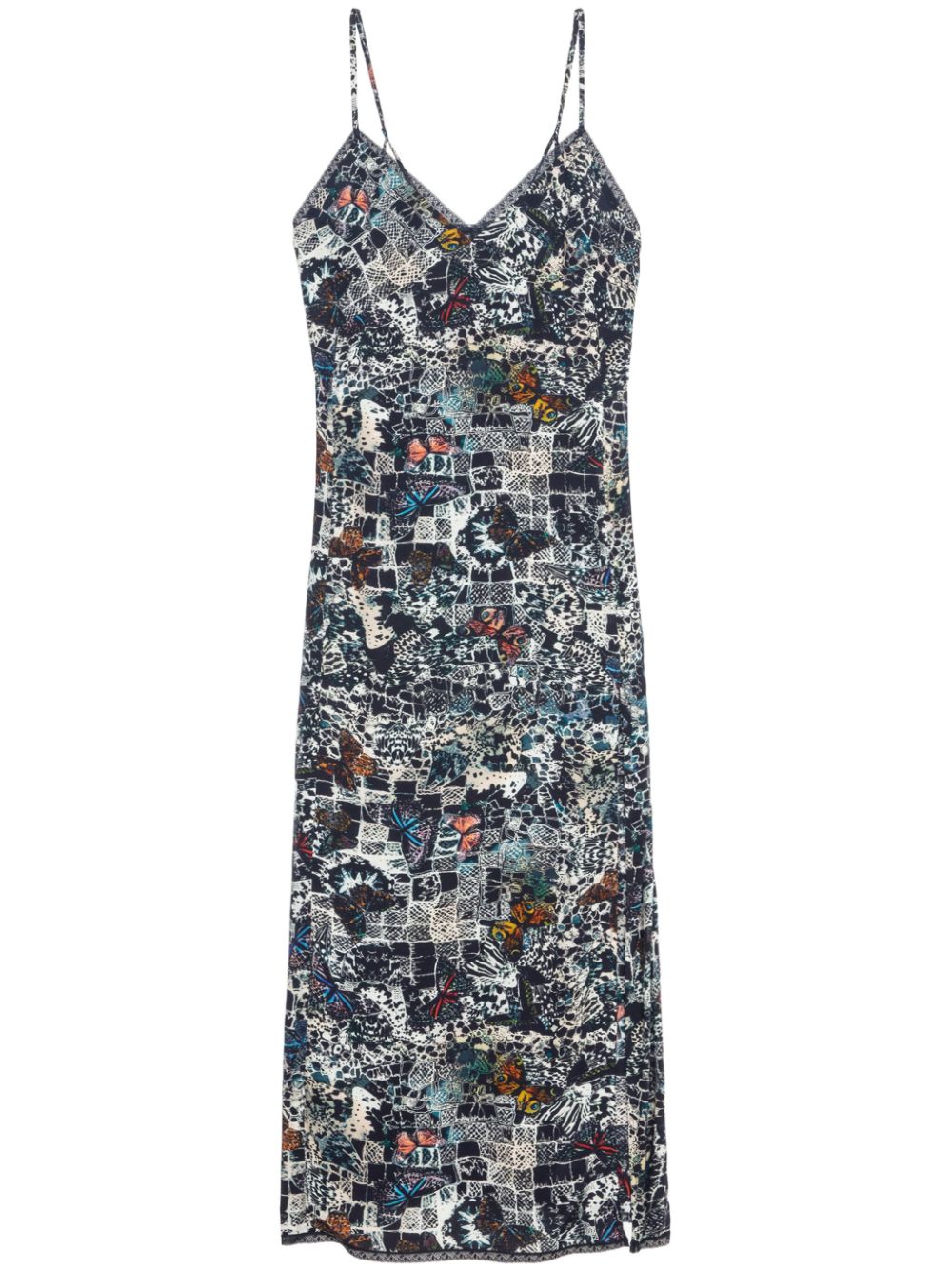 Zadig&Voltaire Ramelil maxi dress - Blue von Zadig&Voltaire