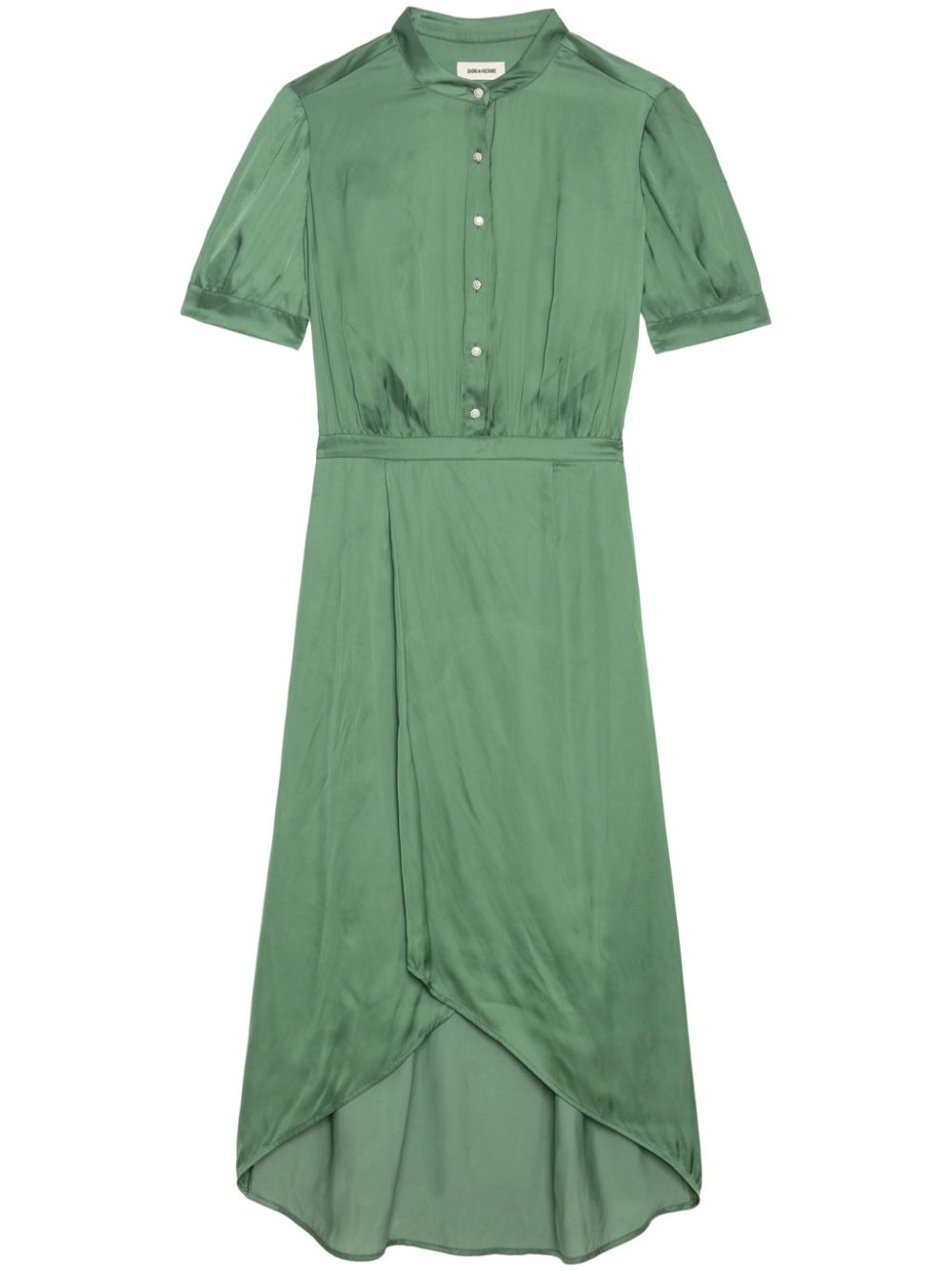 Zadig&Voltaire Rimaz midi dress - Green von Zadig&Voltaire