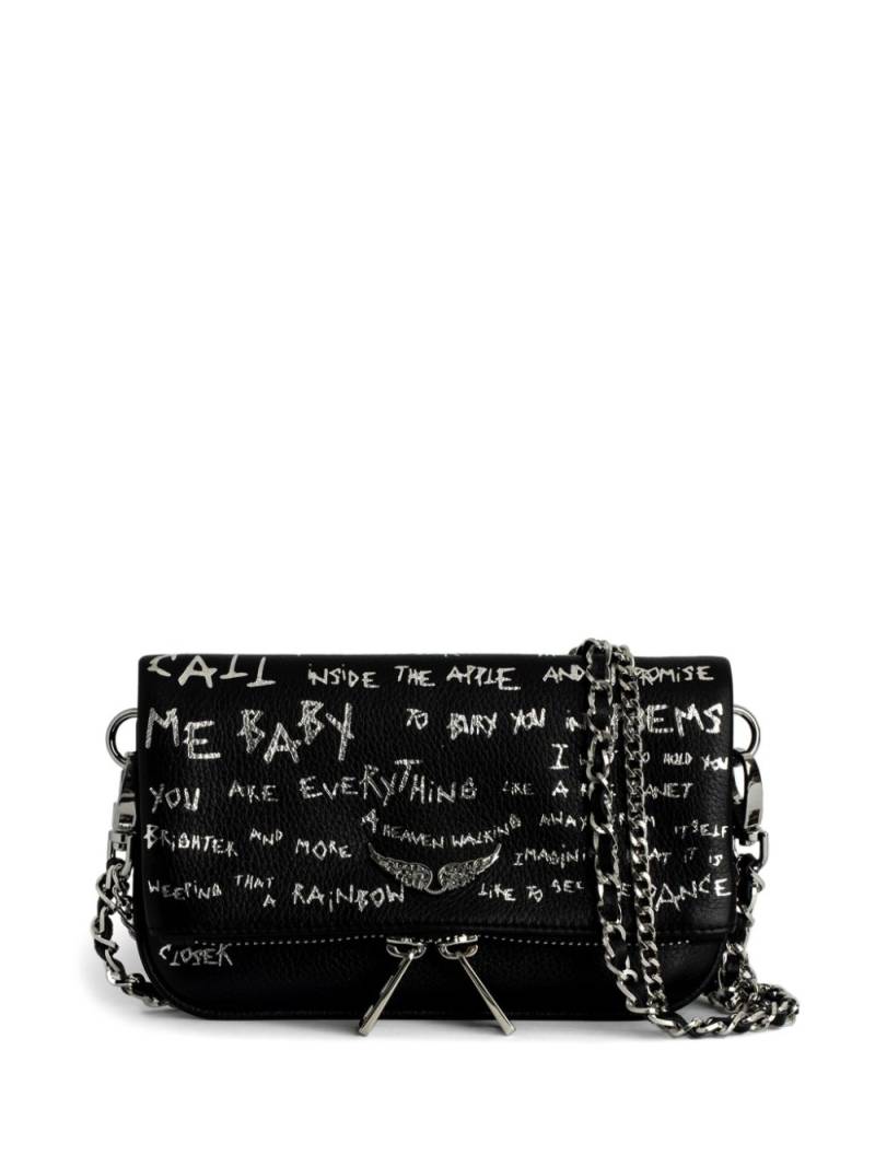 Zadig&Voltaire Rock Nano clutch bag - Black von Zadig&Voltaire