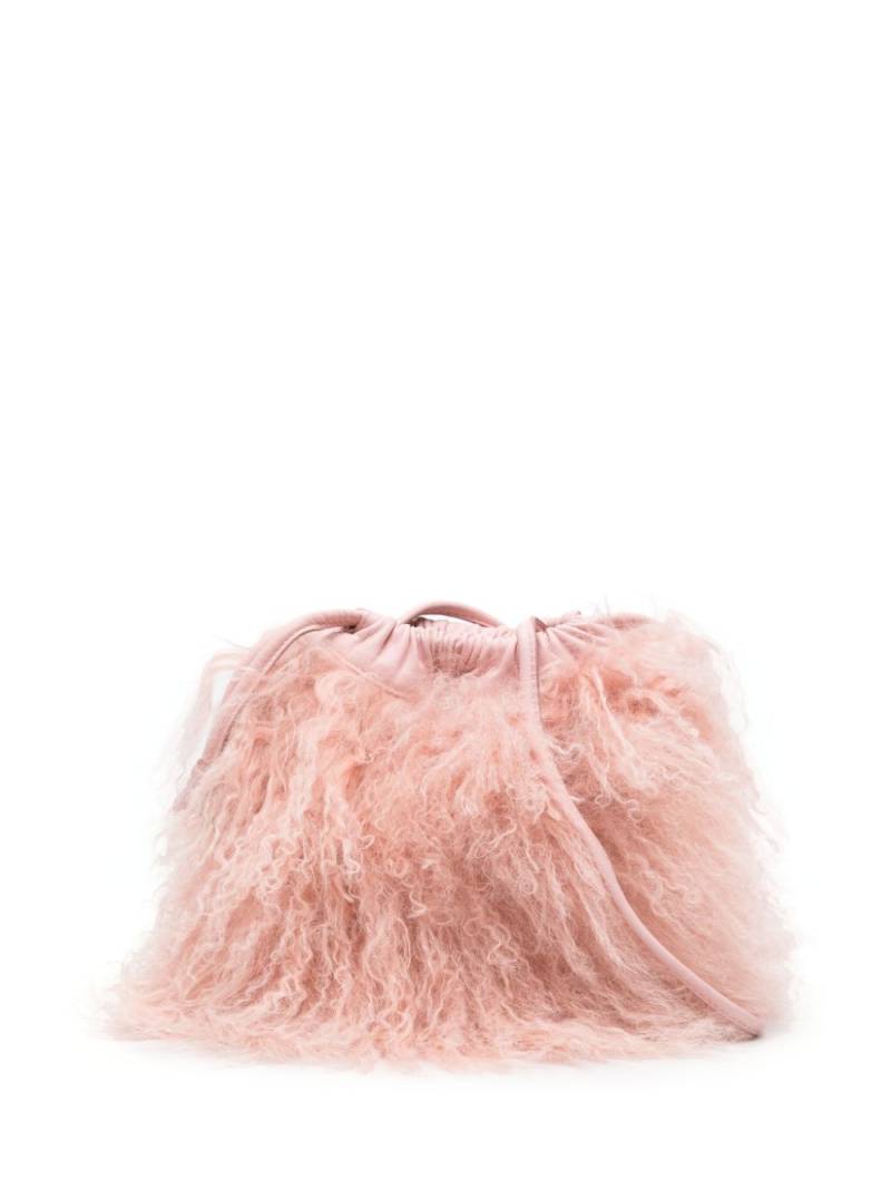 Zadig&Voltaire Rock To Go Frenzy shearling bucket bag - Pink von Zadig&Voltaire