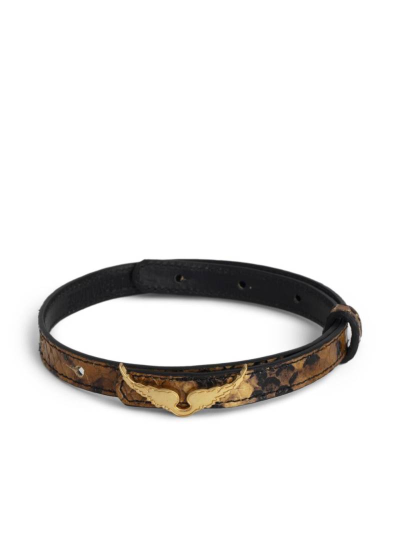 Zadig&Voltaire Rock Wild bracelet - Brown von Zadig&Voltaire