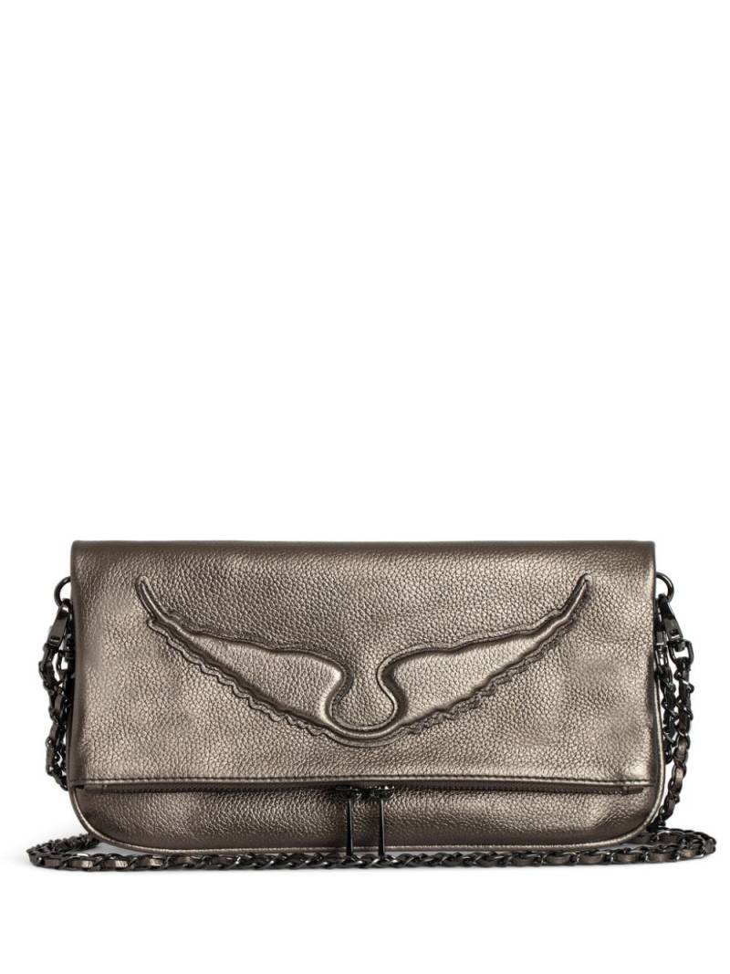 Zadig&Voltaire Rock clutch bag - Brown von Zadig&Voltaire