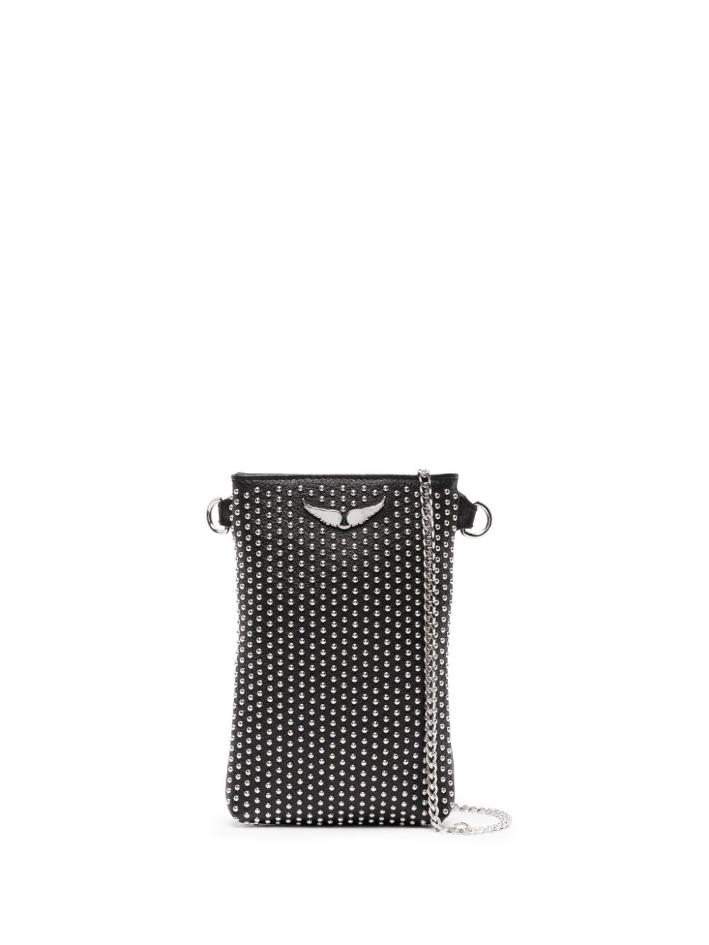 Zadig&Voltaire Rock stud-embellished leather bag - Black von Zadig&Voltaire