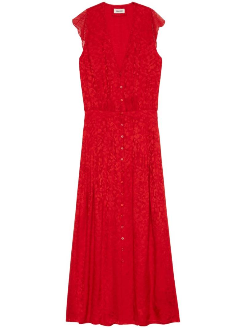 Zadig&Voltaire Rolanys maxi dress - Red von Zadig&Voltaire