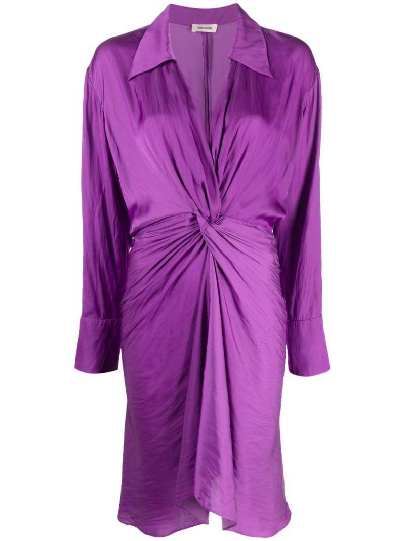 Zadig&Voltaire Rozo dress - Purple von Zadig&Voltaire