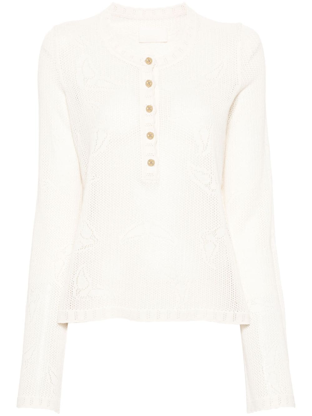 Zadig&Voltaire Salmyr Wings cotton jumper - Neutrals von Zadig&Voltaire