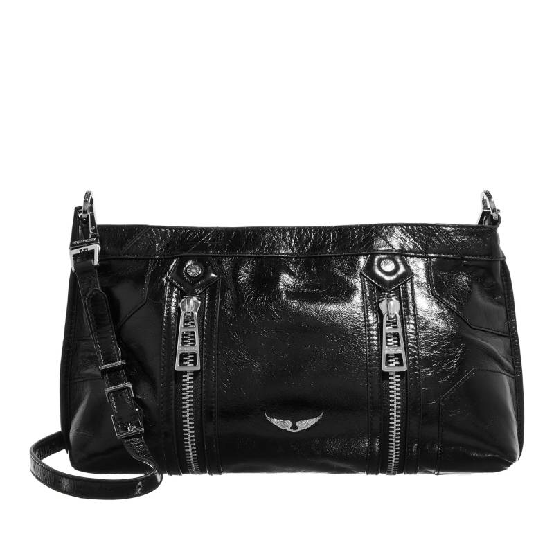 Zadig & Voltaire Schultertasche - Sunny Moody Vintage Patent - Gr. unisize - in Schwarz - für Damen von Zadig & Voltaire