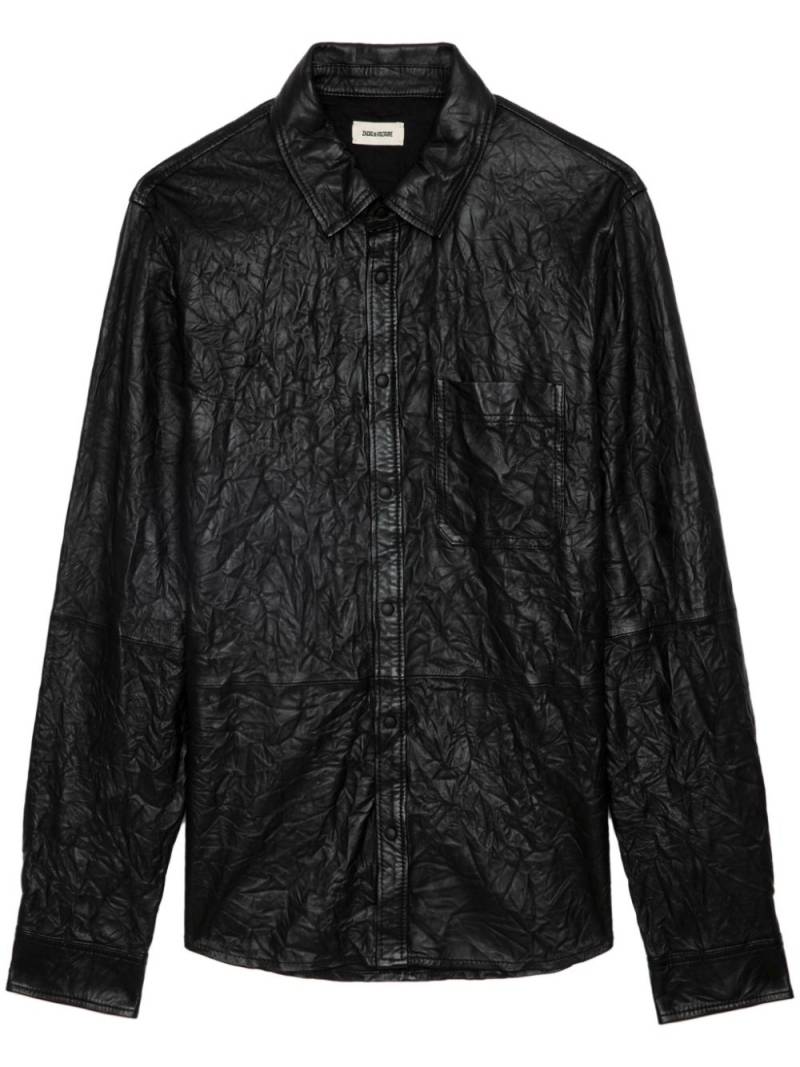 Zadig&Voltaire Serge shirt - Black von Zadig&Voltaire