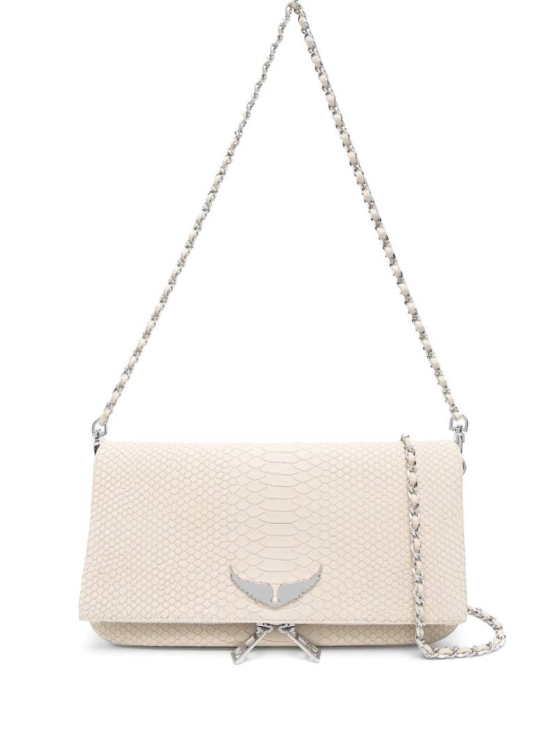 Zadig&Voltaire Soft Savage Rock crossbody bag - Neutrals von Zadig&Voltaire