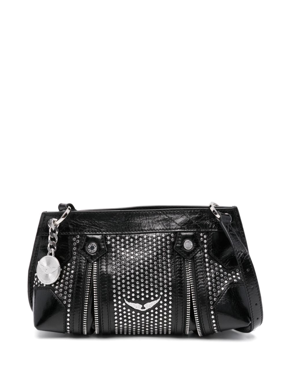 Zadig&Voltaire Sunny Mood Overstudded cross body bag - Black von Zadig&Voltaire