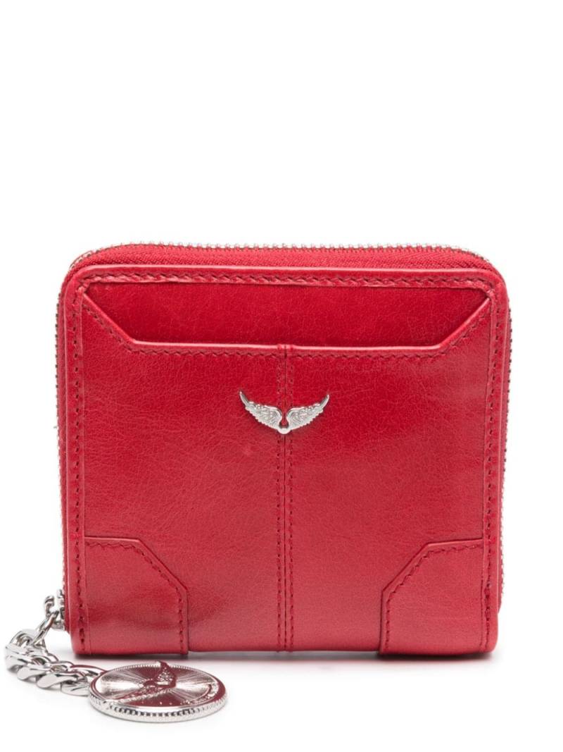 Zadig&Voltaire Sunny mini coin wallet - Red von Zadig&Voltaire