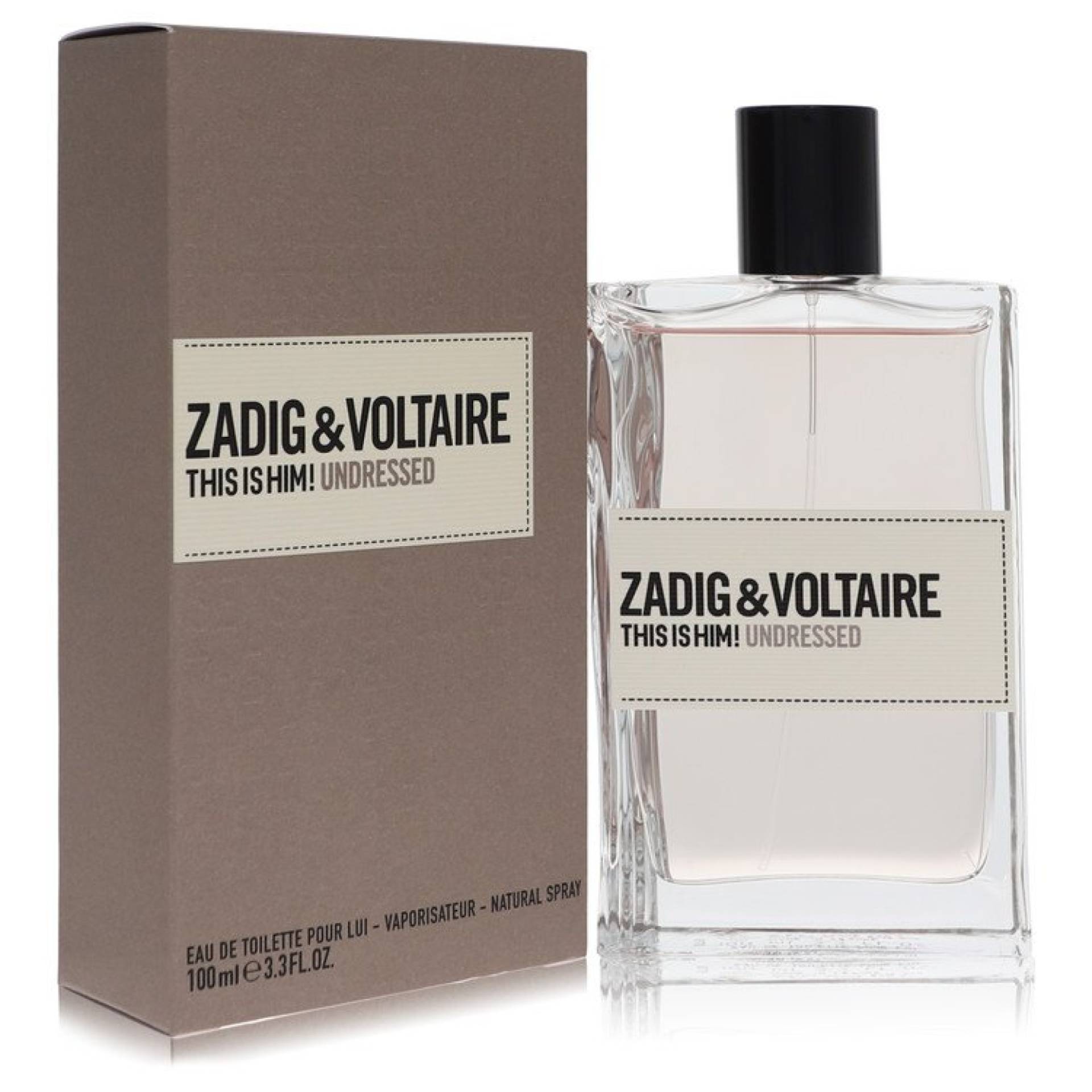 Zadig & Voltaire This Is Him Undressed Eau De Toilette Spray 98 ml