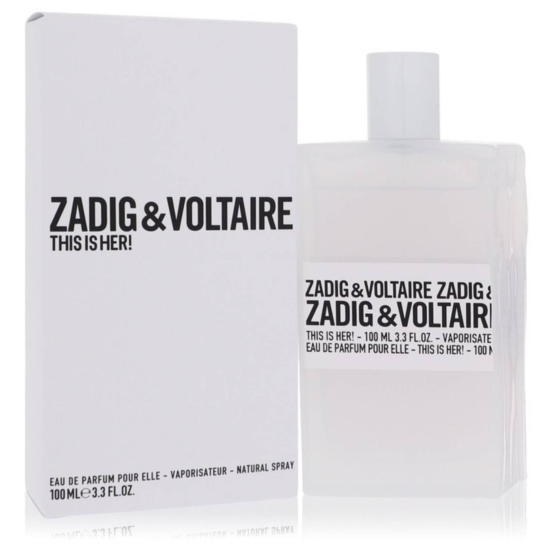 Zadig & Voltaire This is Her Eau De Parfum Spray 100 ml von Zadig & Voltaire