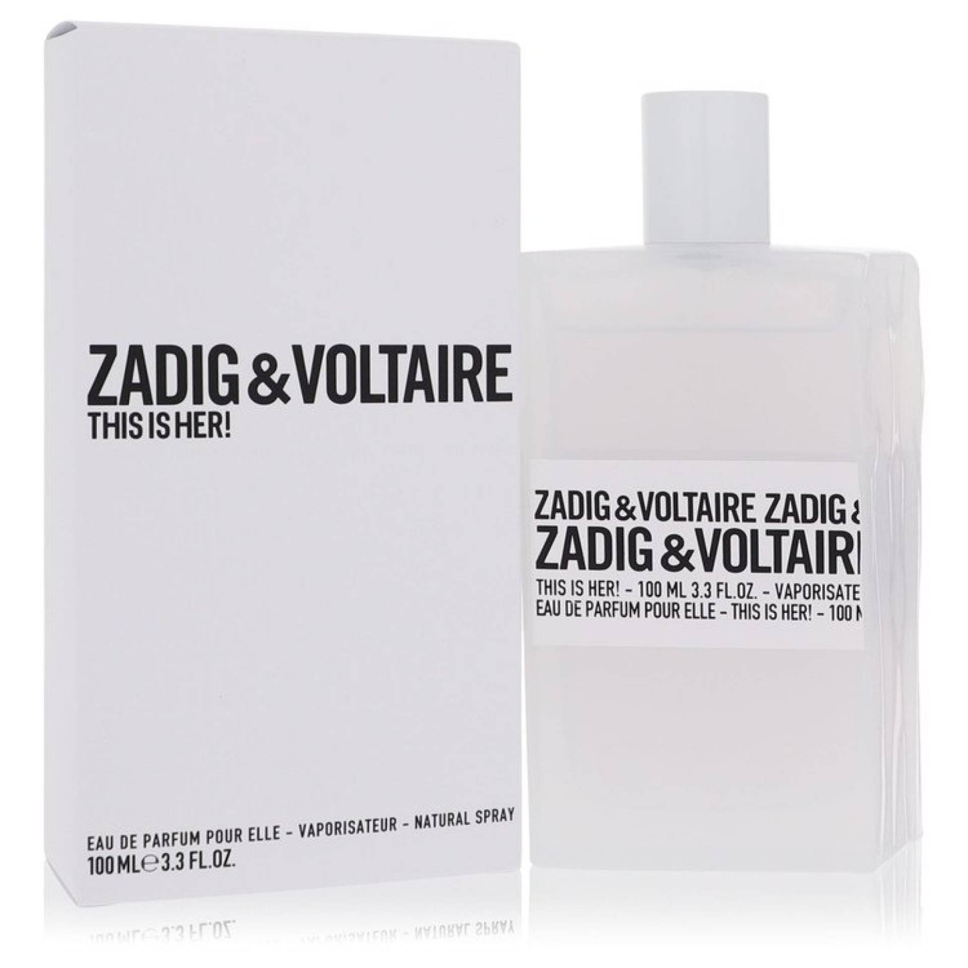 Zadig & Voltaire This is Her Eau De Parfum Spray 100 ml Zadig & Voltaire This is Her Eau De Parfum Spray 100 ml von Zadig & Voltaire