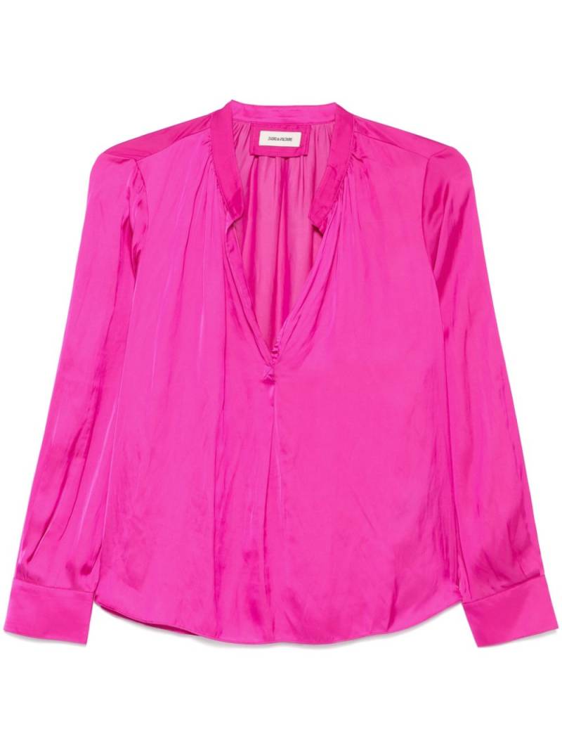 Zadig&Voltaire Tink blouse - Purple von Zadig&Voltaire