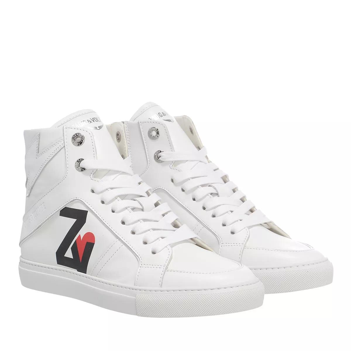 Zadig & Voltaire Sneakers - Zv1747 High Flash Smooth Calfs - Gr. 36 (EU) - in Weiß - für Damen von Zadig & Voltaire