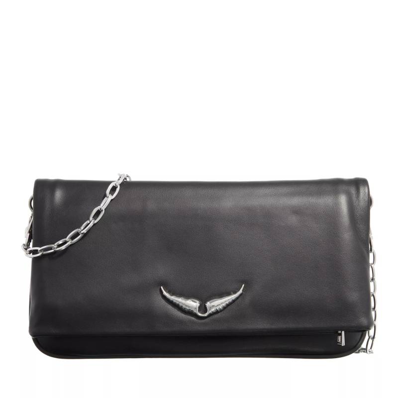 Zadig & Voltaire Umhängetasche - Rock Eternal Smooth Calfskin - Gr. unisize - in Schwarz - für Damen von Zadig & Voltaire