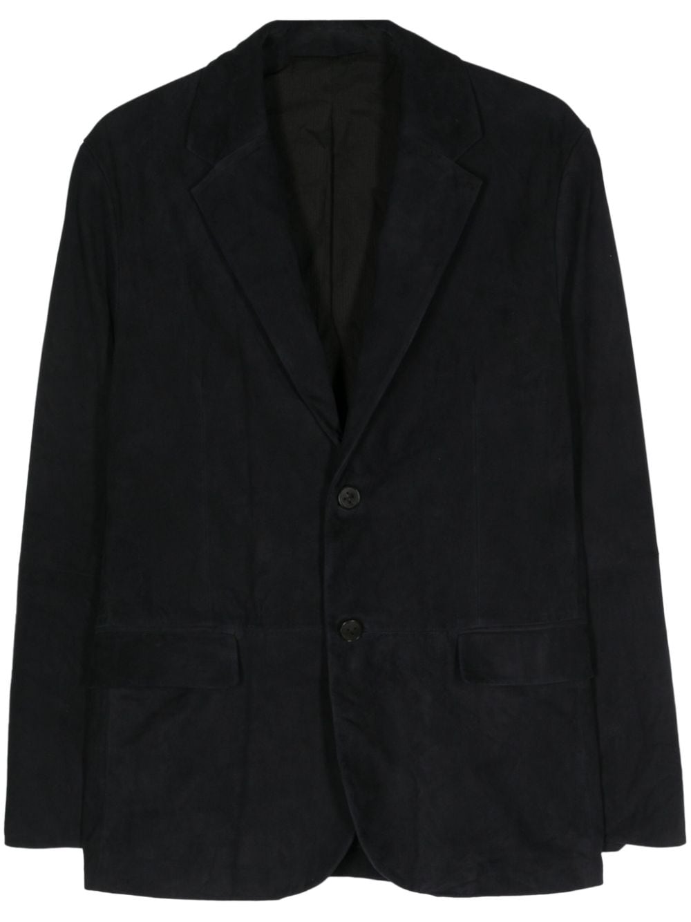 Zadig&Voltaire Valfried suede blazer - Blue von Zadig&Voltaire