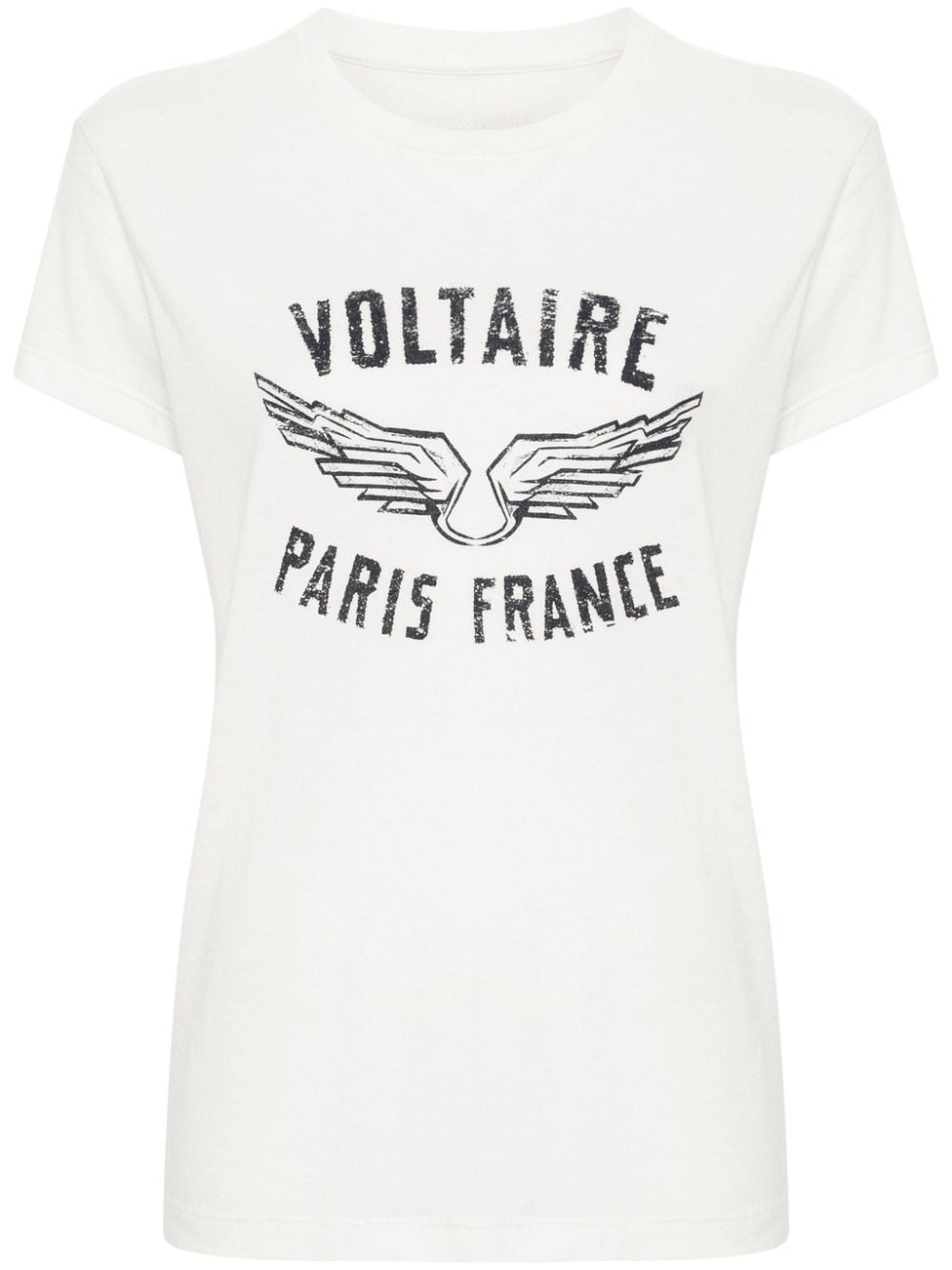 Zadig&Voltaire Walk Peace & Love T-shirt - White von Zadig&Voltaire