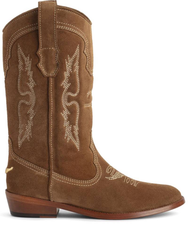 Zadig&Voltaire Western boots - Brown von Zadig&Voltaire