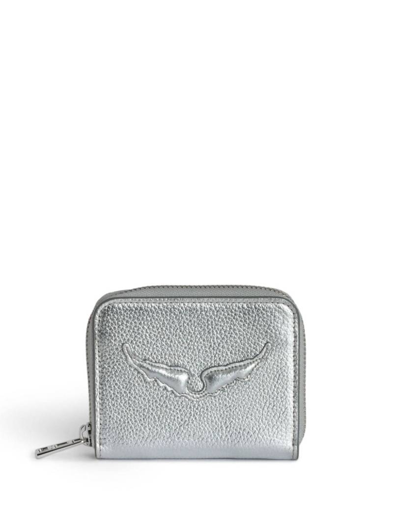 Zadig&Voltaire Wings-appliqué wallet - Silver von Zadig&Voltaire