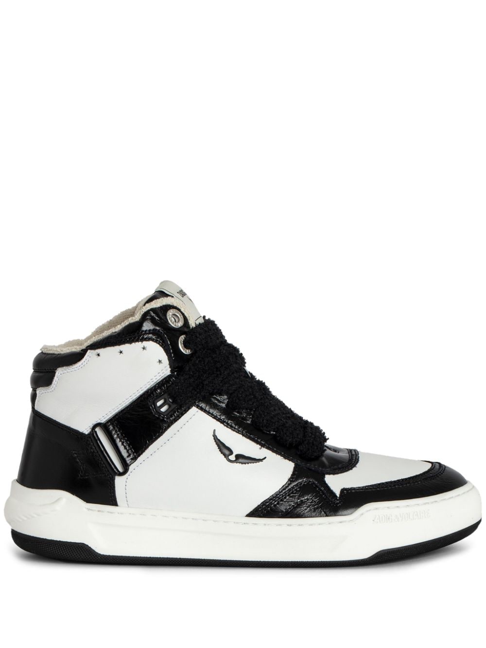 Zadig&Voltaire Wings high-top sneakers - Black von Zadig&Voltaire